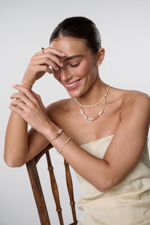 Tutti & Co Lustre Bracelet In Gold
