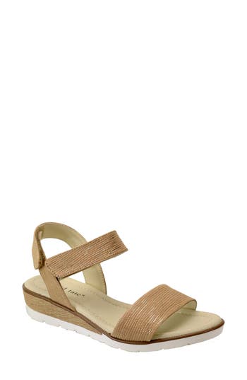 David Tate Scala Slingback Sandal In Neutral