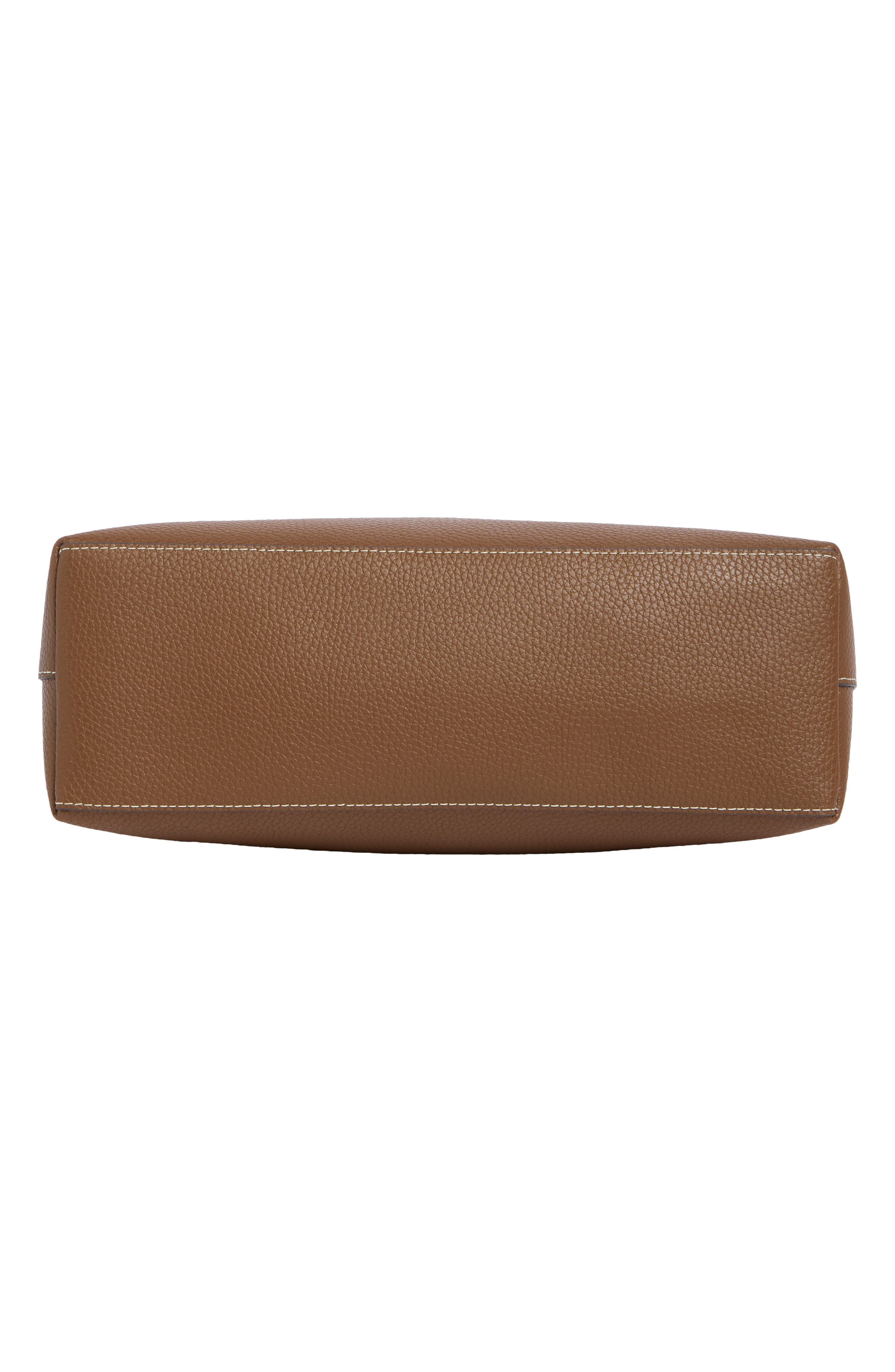 Florence Small Leather Hobo Bag, Alternate, color, NEW CARAMEL