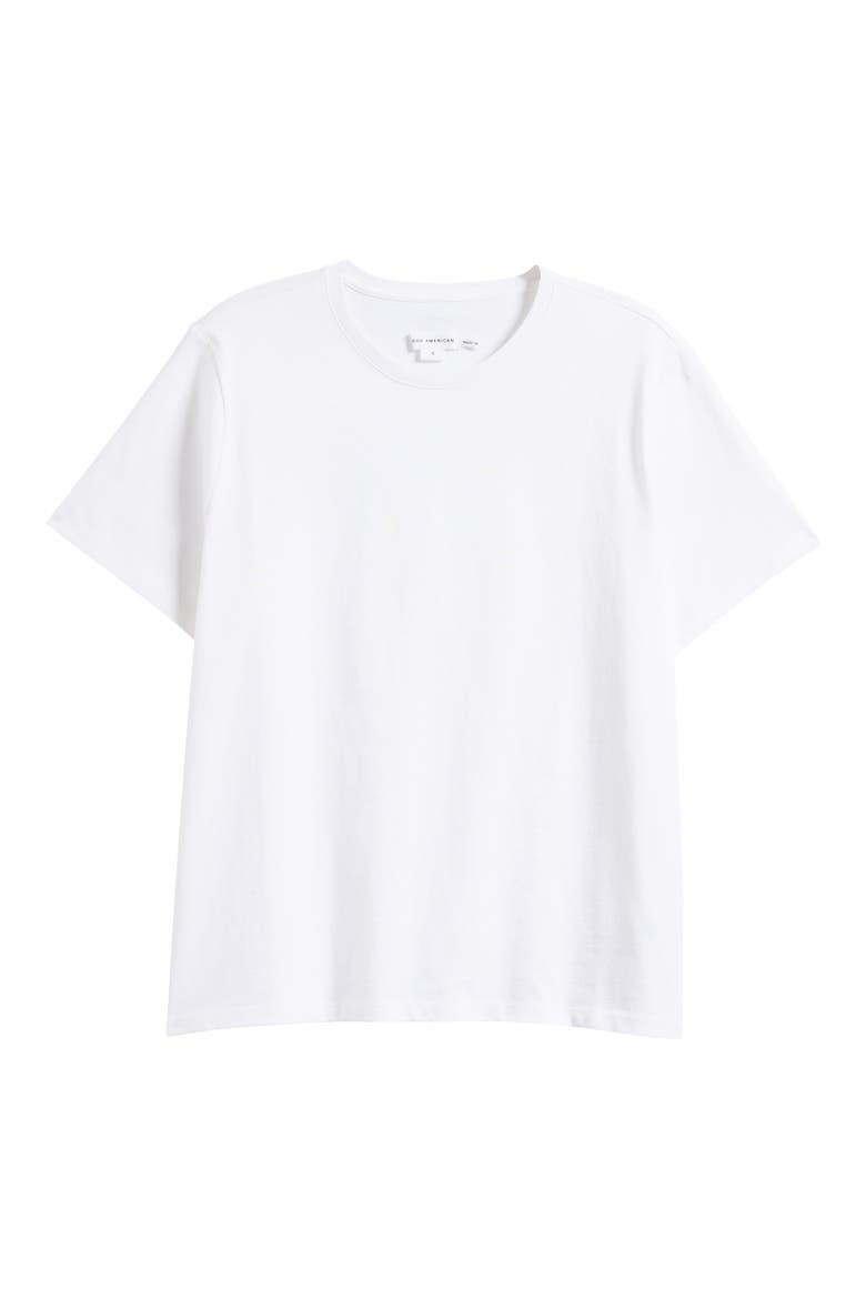 Classic Cotton T-Shirt, Alternate, color, WHITE001