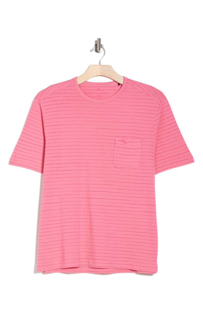 Tommy Bahama Palmetta Vista Cotton Pocket T-Shirt, Alternate, color, Pink Confetti