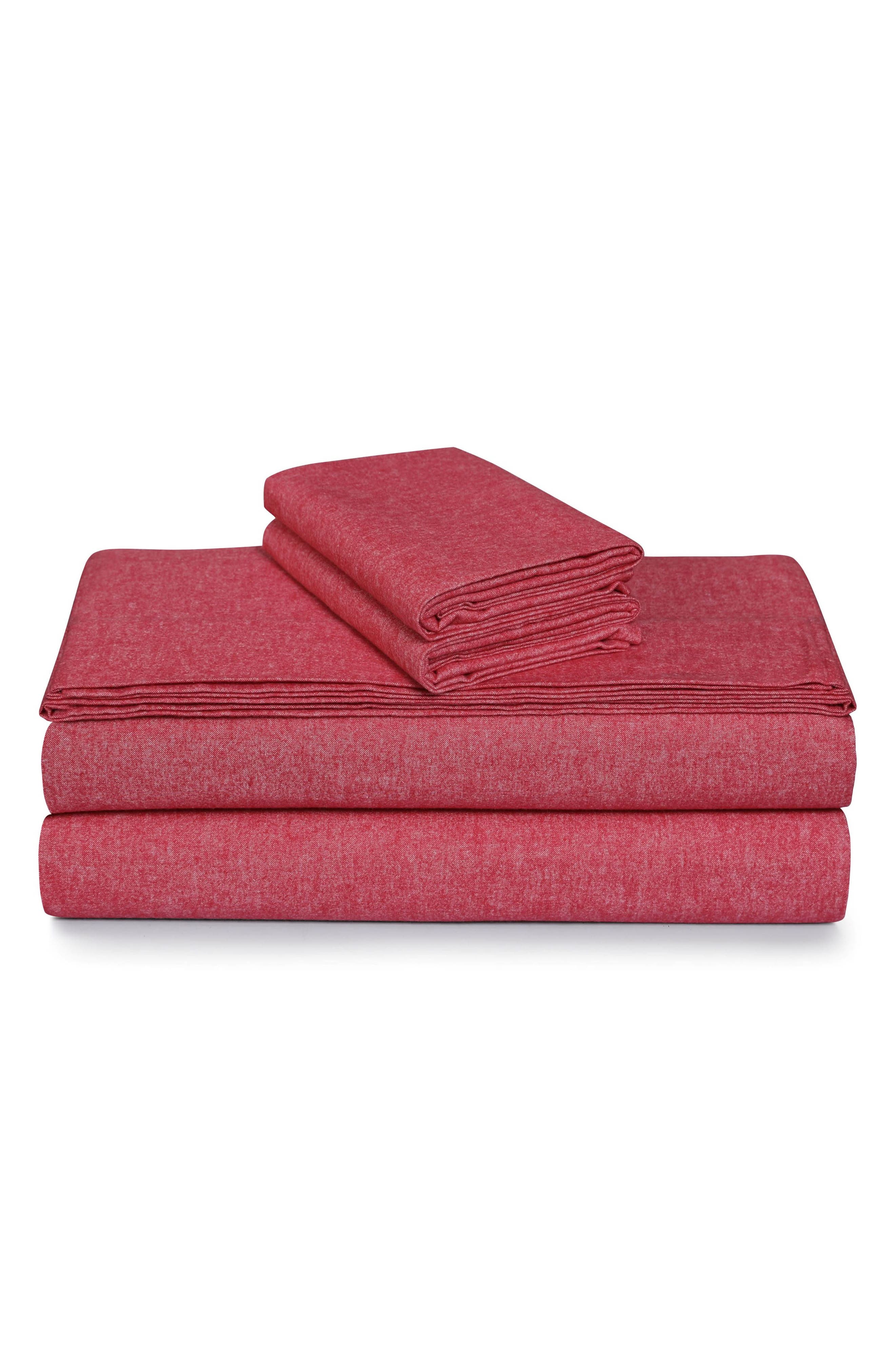 AZORES HOME Yarn Dyed Flannel Sheet Set