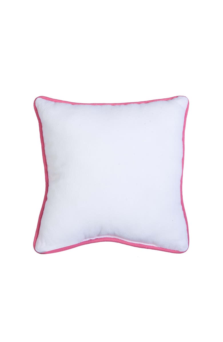 C&F Home Hello Summer Embroidered Throw Pillow, 10" x 10", Alternate, color, Orange