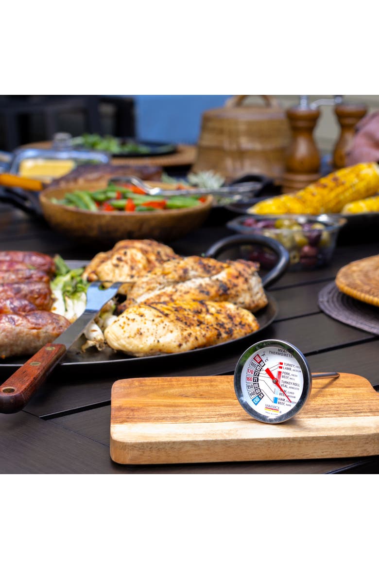 Gourmet Roasting Thermometer, Alternate, color, Silver