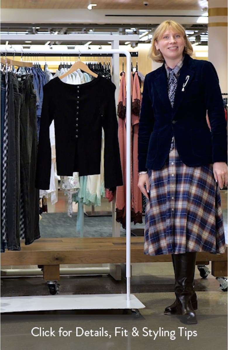 East Side Rib Cardigan, sales video thumbnail