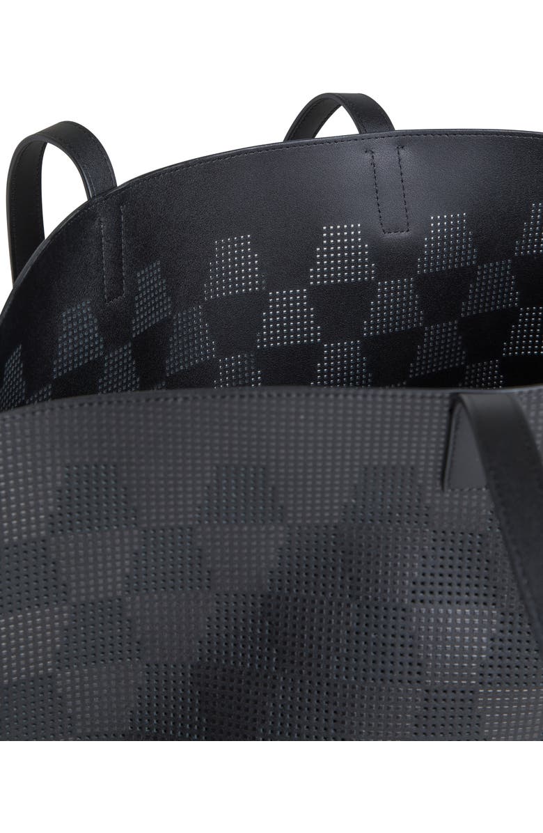 Akris Medium AI Perforated Leather Tote, Alternate, color,