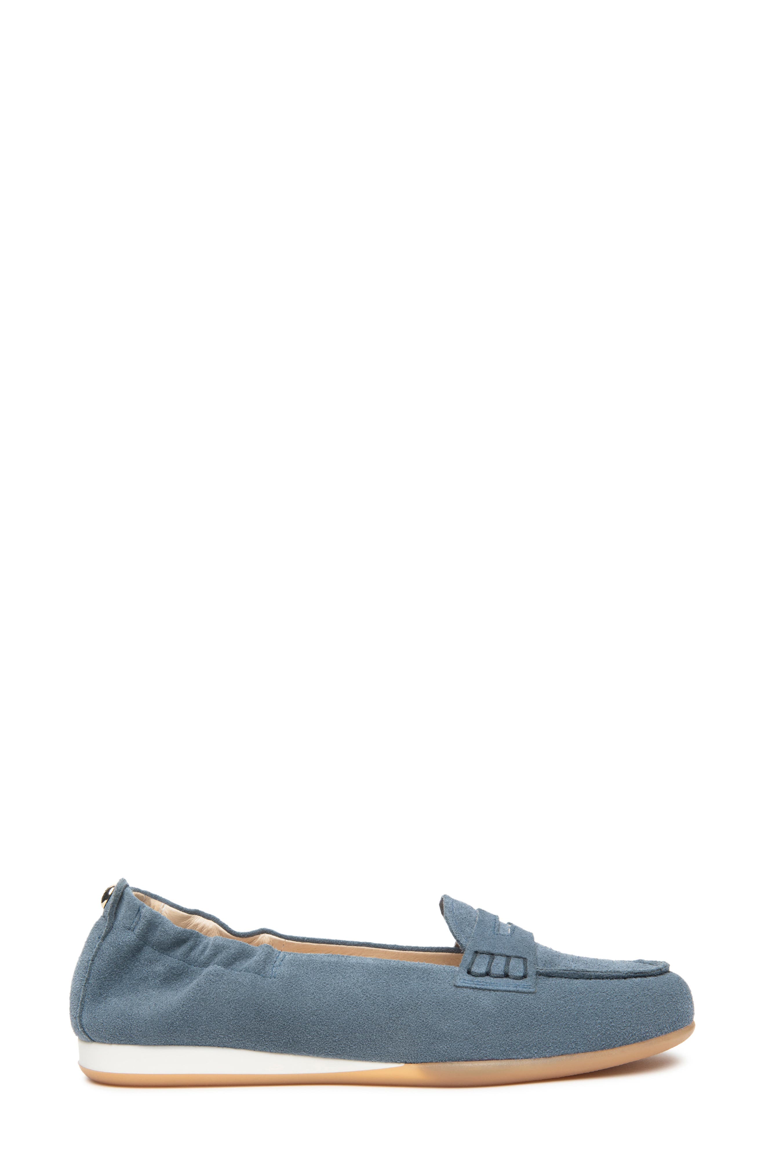 NeroGiardini Sport Penny Loafer, Alternate, color, Denim