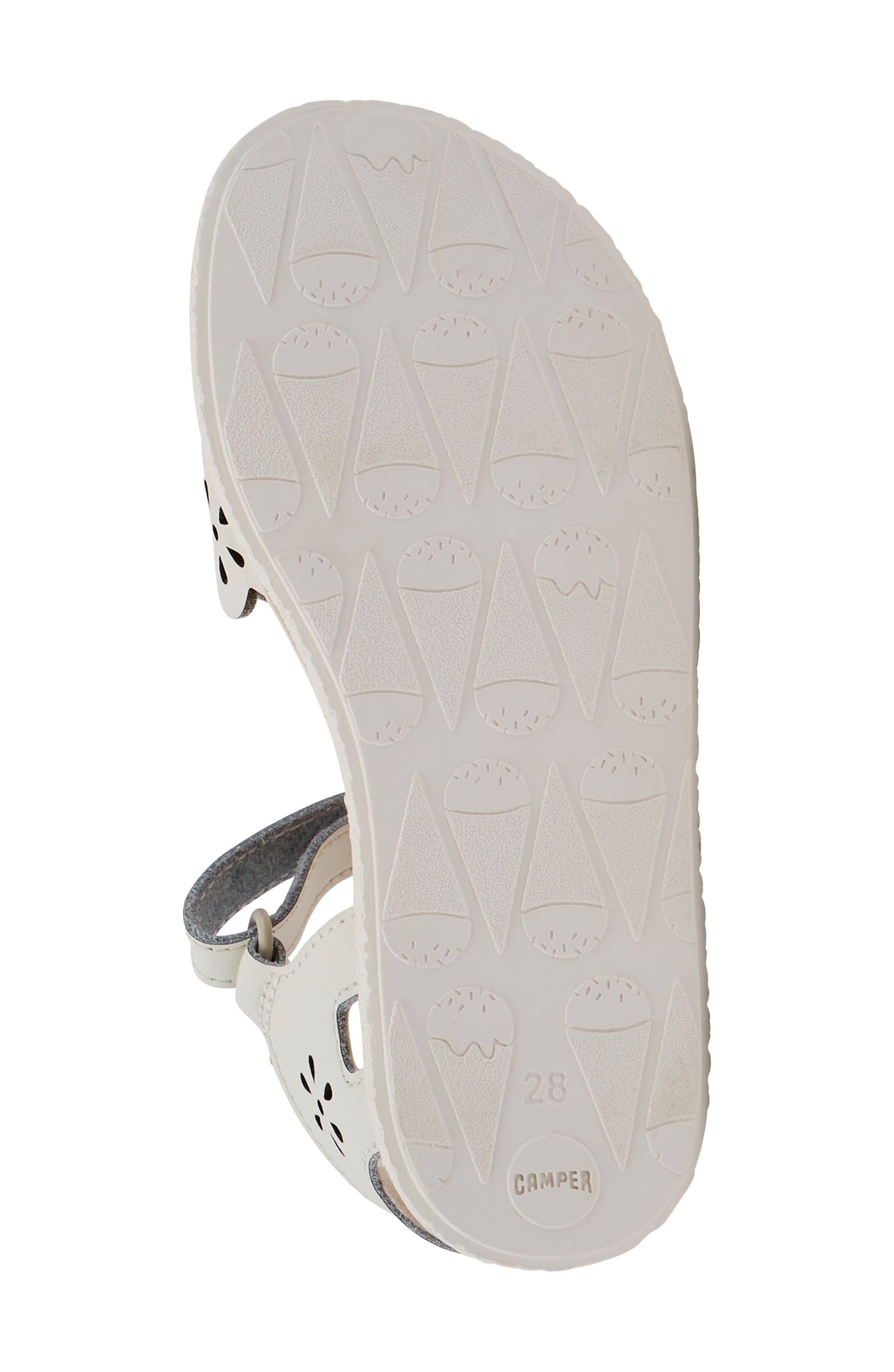 Camper Kids' Miko Sandal, Alternate, color, White Natu