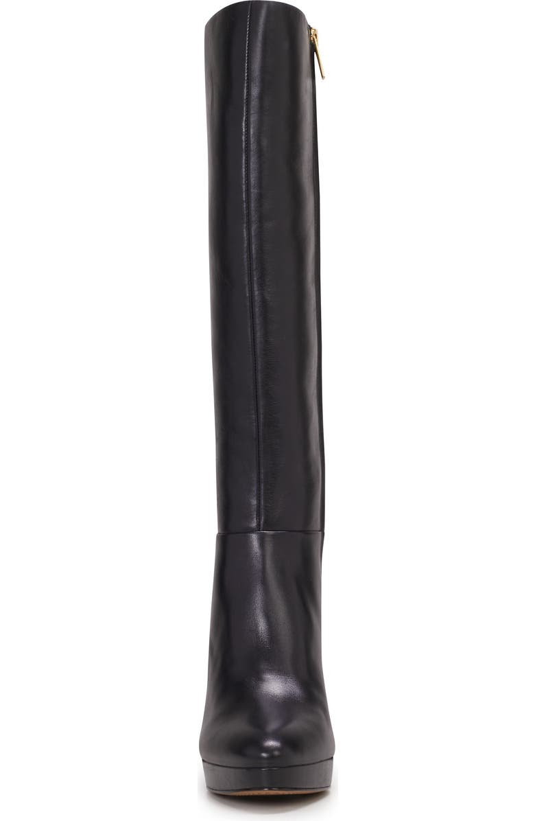 Vince Camuto Valeria Knee High Platform Boot - Wide Calf, Alternate, color, Black