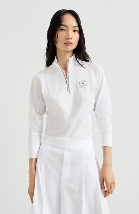 Pique Sweatshirt with logo