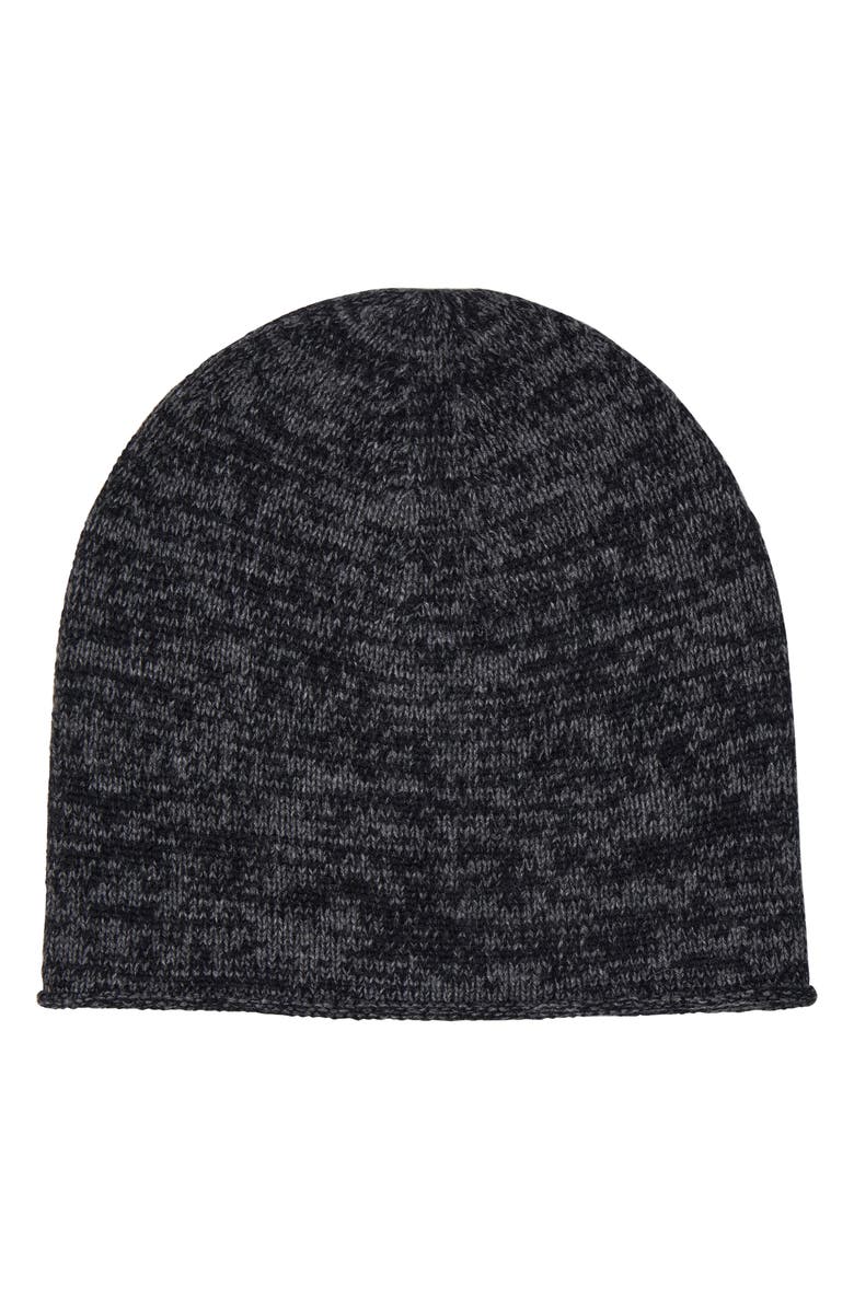Amicale Cashmere Two-Tone Knit Beanie, Main, color,