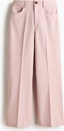 H&M Bootcut Cotton Canvas Trousers