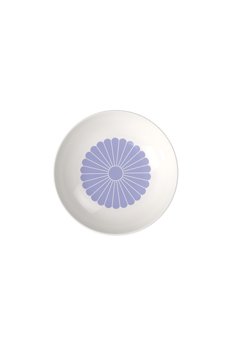Fleur Bleu Pasta Bowl, Alternate, color, Blue