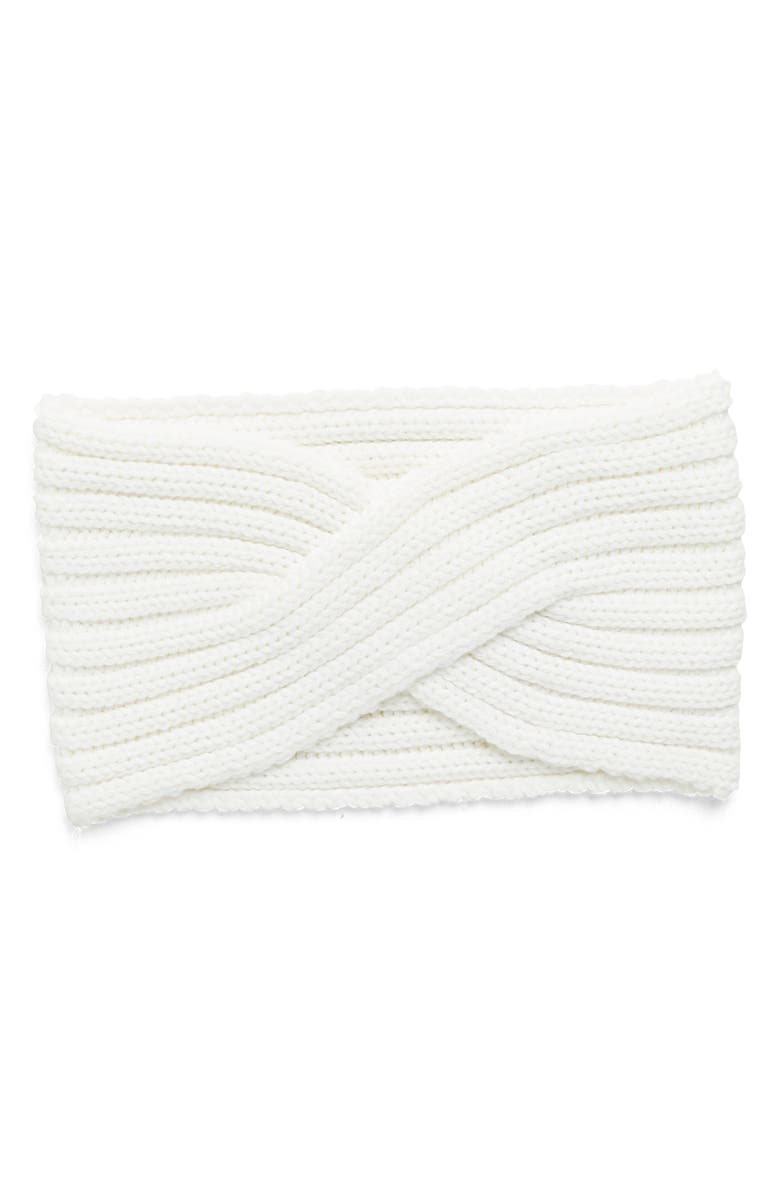 UGG<sup>®</sup> Twist Knit Headband, Main, color, Ivory
