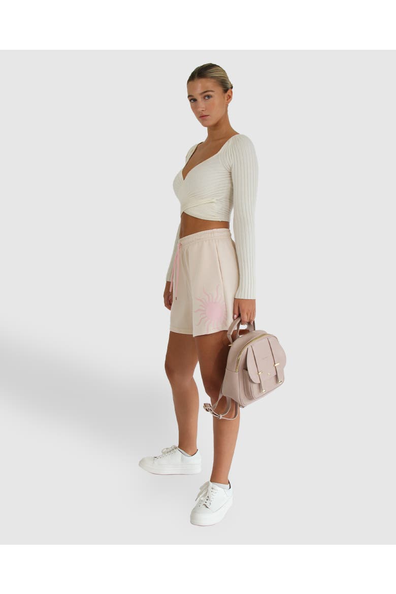 Turn To You Track Short, Main, color, Blush