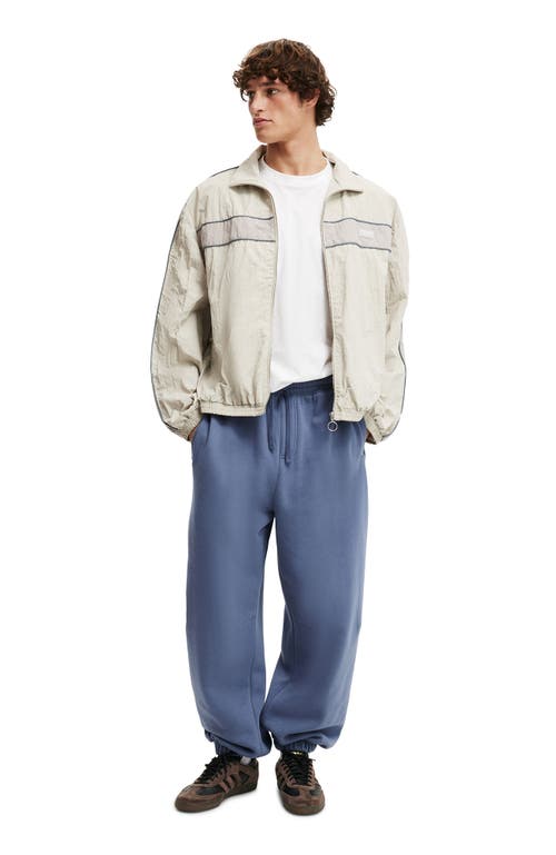 Cotton On Super Baggy Cuffed Track Pant In Brown