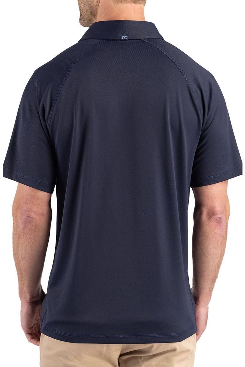 Prospect Epic Confidence Textured Performance Polo, Alternate, color, NAVY BLUE