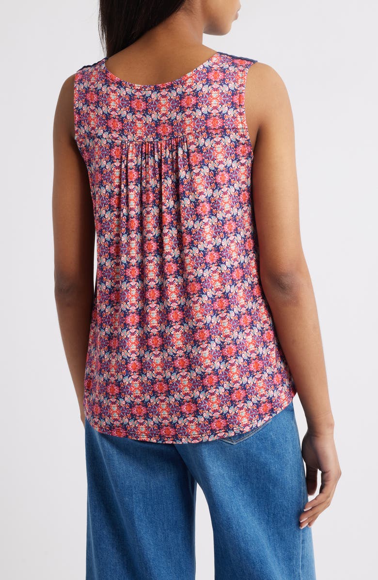 Loveappella Swing Tank Top, Alternate, color, Fuchsia Multi