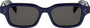 CELINE 3 Dots 52mm Rectangle Sunglasses