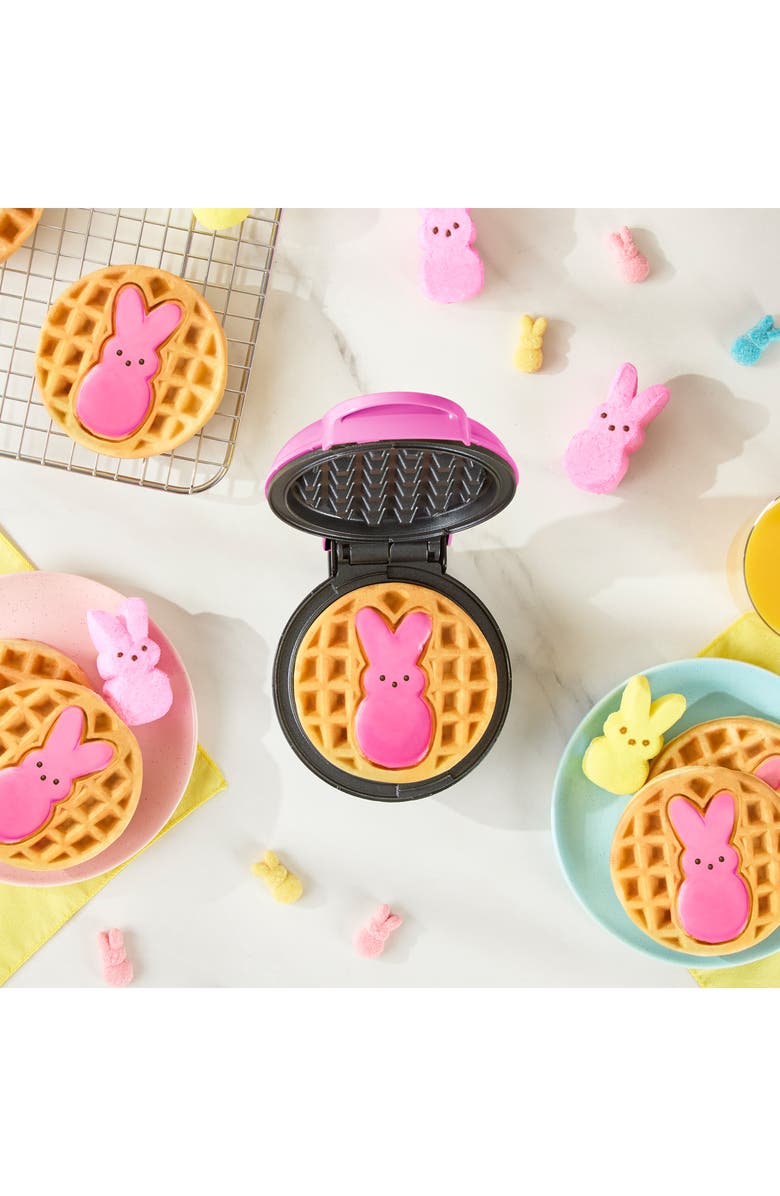 Dash x PEEPS<sup>®</sup> Bunny Mini Waffle Maker, Alternate, color, Pink