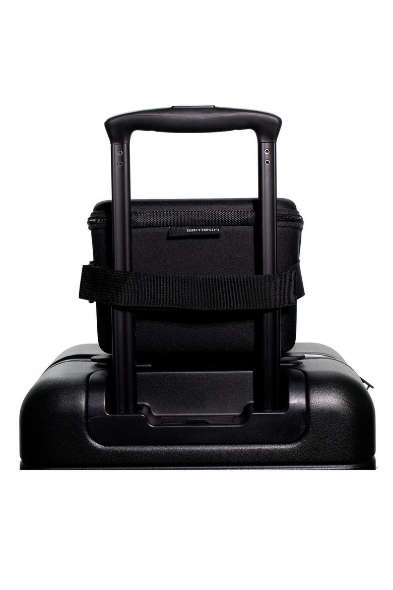 3-Hat Travel Case, Alternate, color, BLACK