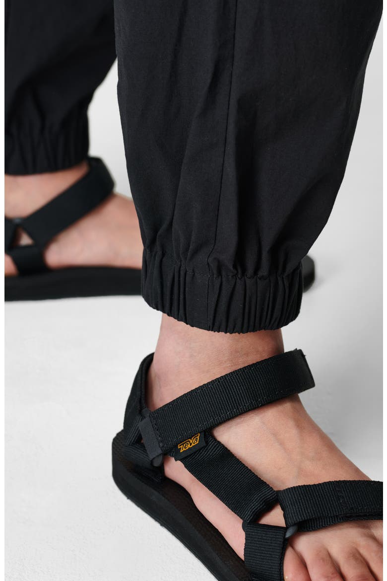 Quinn Crop Cargo Pants, Alternate, color, BLACK