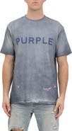 PURPLE BRAND Heavyweight Jersey Logo Graphic T-Shirt