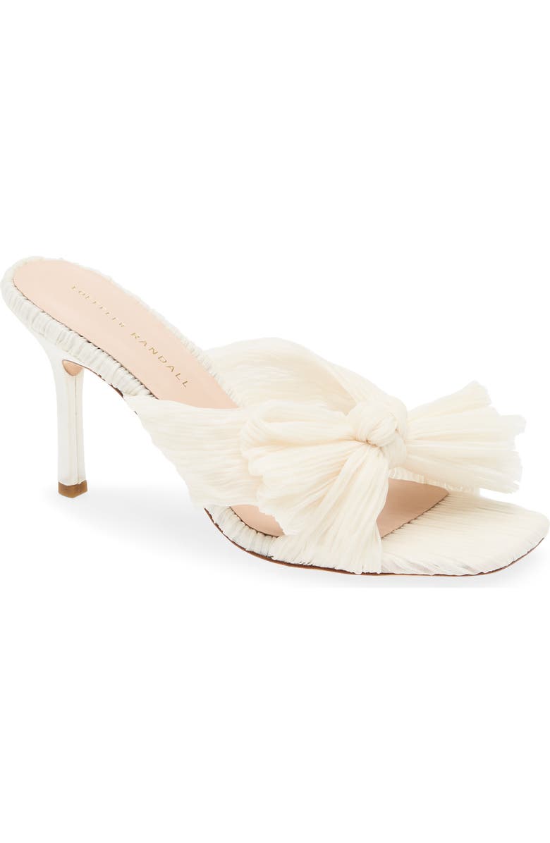 Loeffler Randall Claudia Top Knot Sandal, Main, color, Pearl