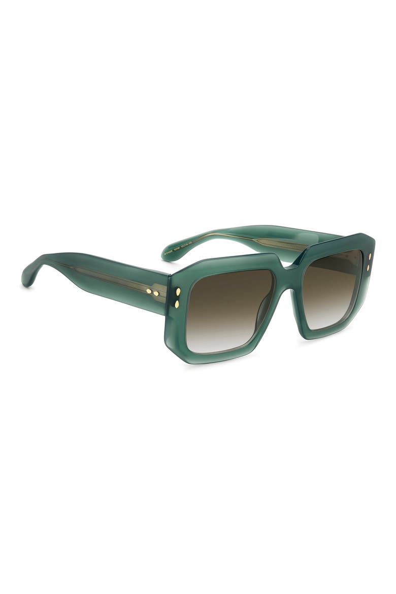 53mm Gradient Square Sunglasses, Alternate, color, 01ED-9K