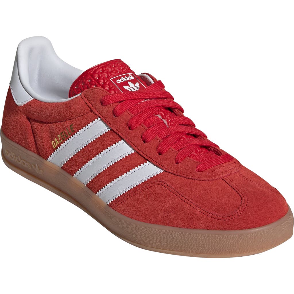 Adidas Originals Adidas Gazelle Indoor Sneaker In Burgundy