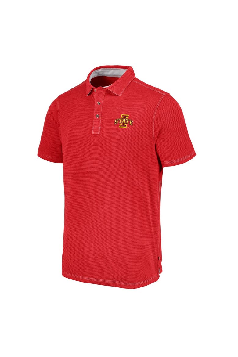 Men's Tommy Bahama Cardinal Iowa State Cyclones Paradiso Cove Polo, Alternate, color, Cardinal