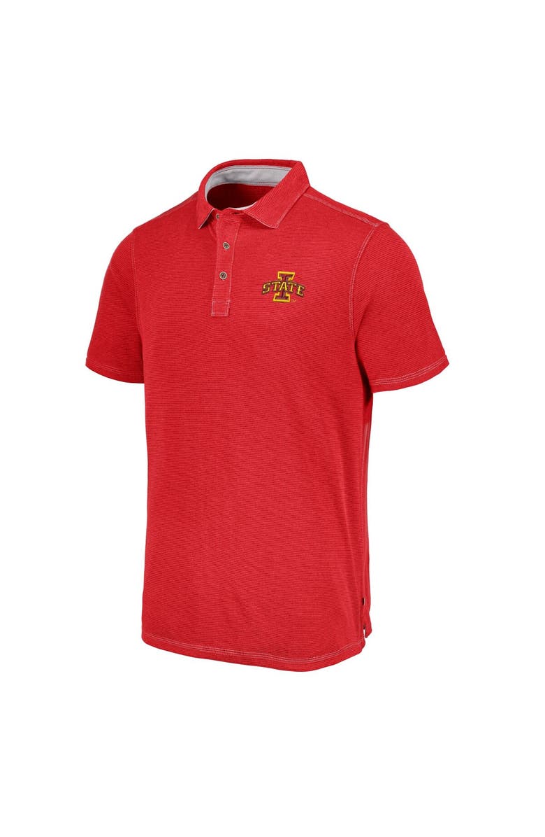 Tommy Bahama Men's Tommy Bahama Cardinal Iowa State Cyclones Paradiso Cove Polo, Alternate, color,