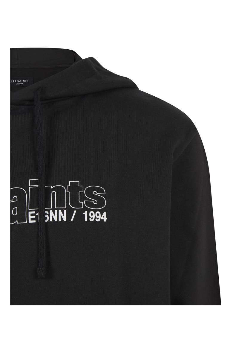 Men's Hollowpoint Graphic Hoodie, Alternate, color, JET BLACK