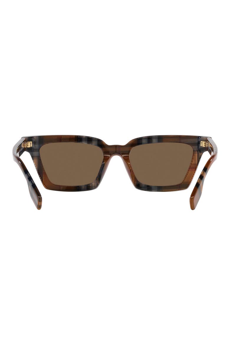 Briar 52mm Square Sunglasses, Alternate, color, DARK BROWN