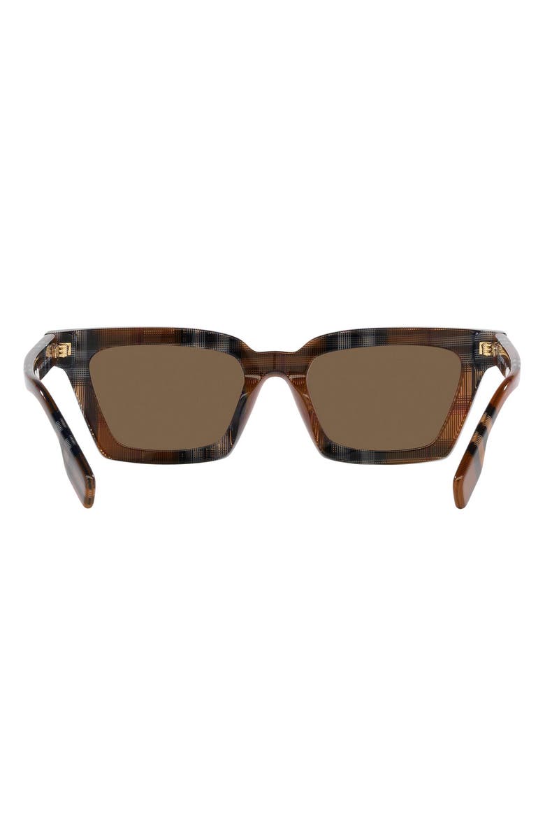 Burberry Briar 52mm Square Sunglasses, Alternate, color, Dark Brown