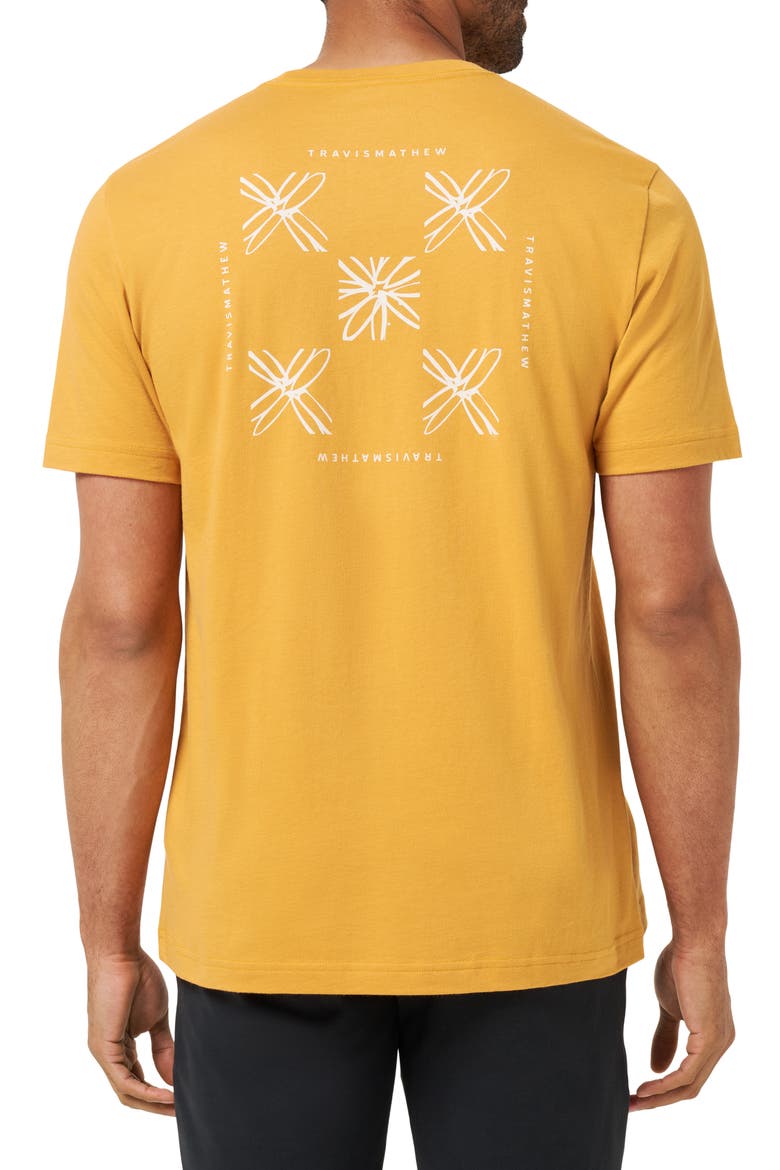 Crosscheck Cotton Graphic T-Shirt, Alternate, color, SPRUCE YELLOW