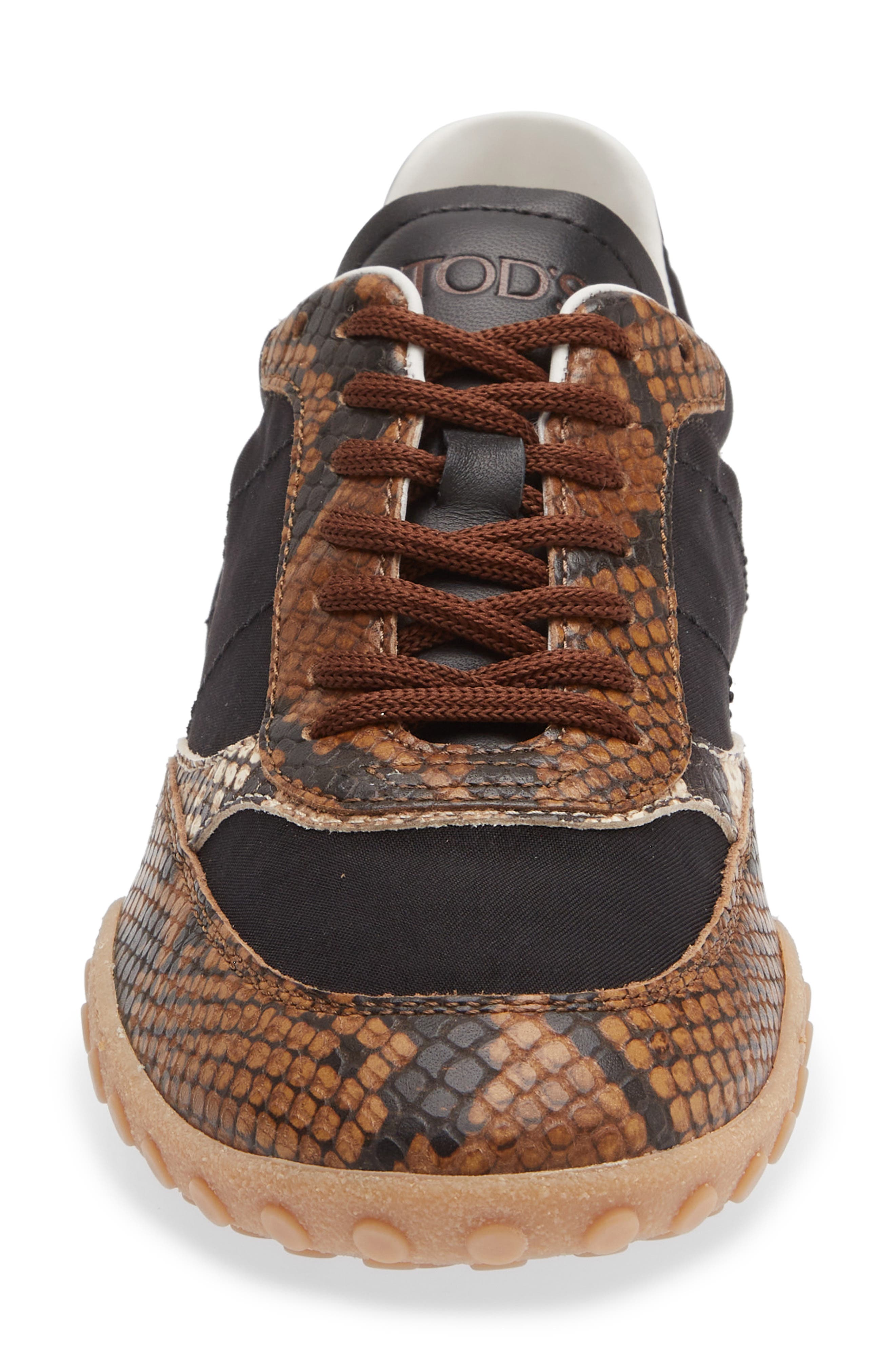 Sportiva 13M Allacciata Sneaker, Alternate, color, MARRONE CH/ NERO
