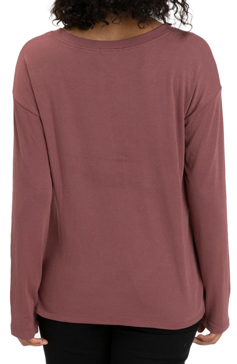 Threads 4 Thought Ulla Rib Henley, Alternate, color,