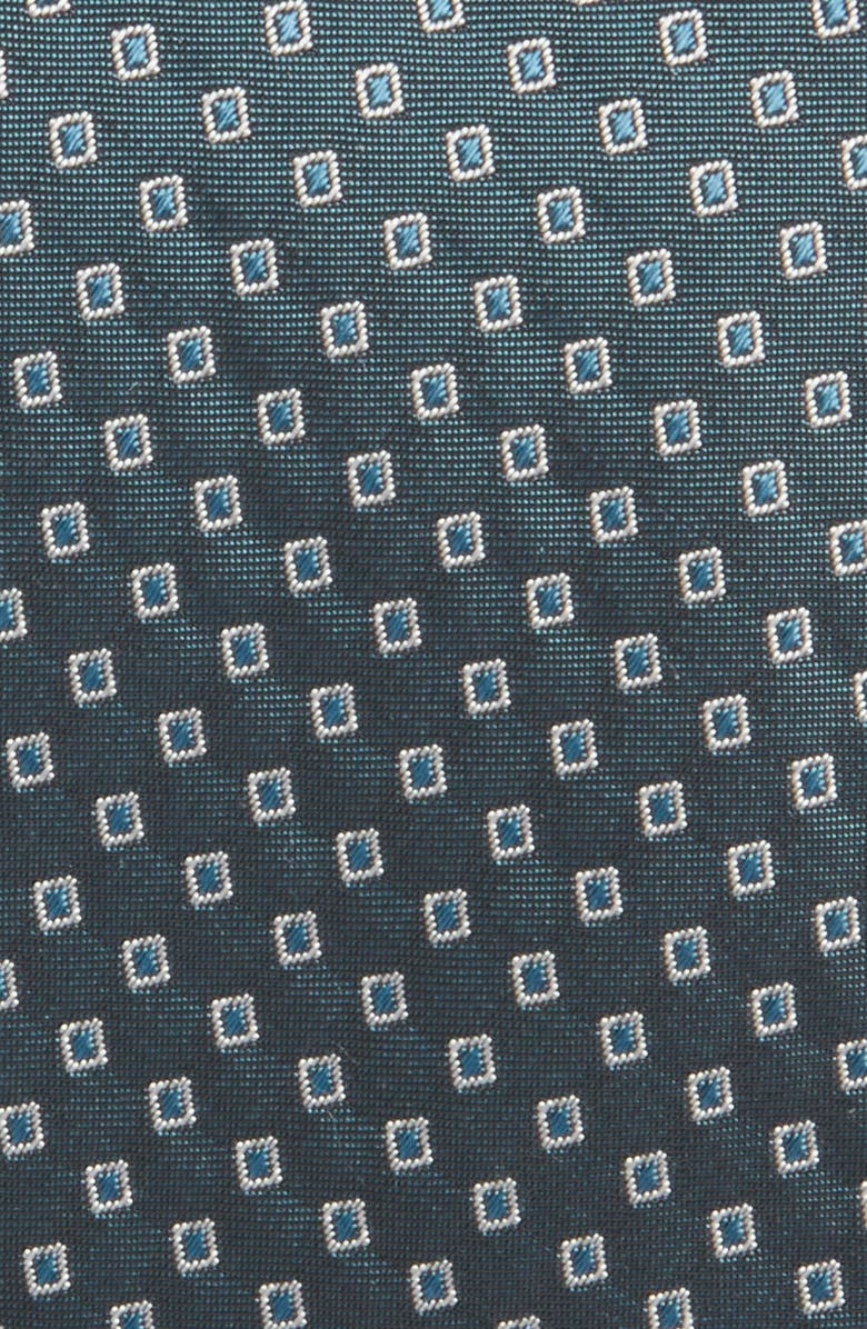 BOSS Micropattern Silk Blend Tie, Alternate, color,
