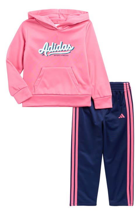 Kids' Fleece Pullover Hoodie & Track Pants Set (Big Kid)