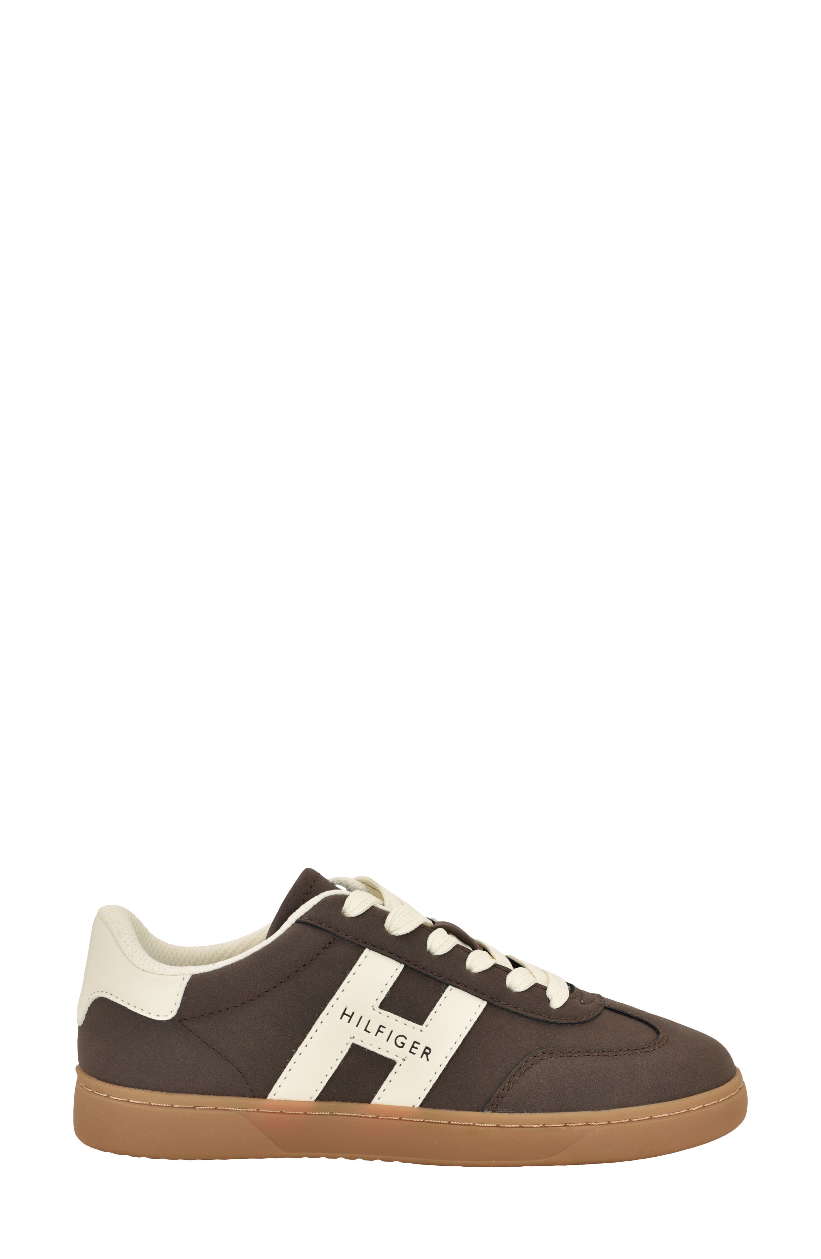 Maisie Sneaker, Alternate, color, DARK BROWN