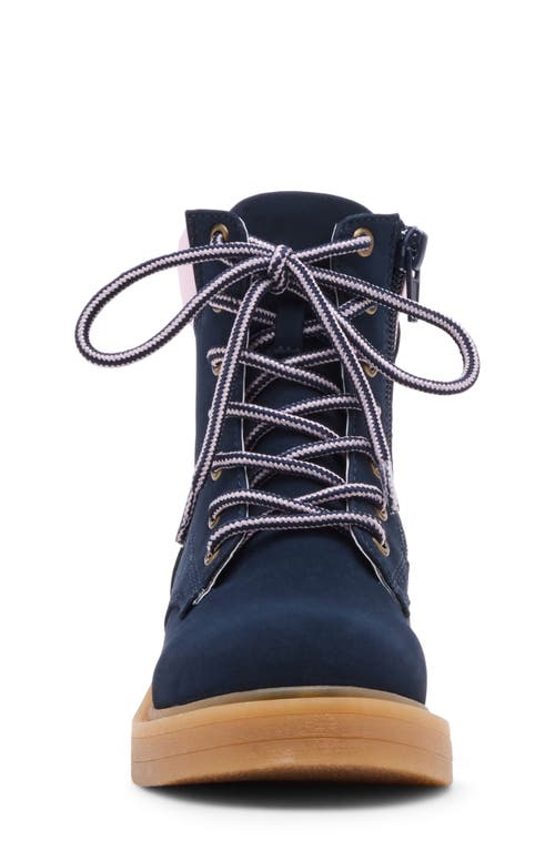 Steve Madden Kids' Jjumble Lace-up Bootie In Blue