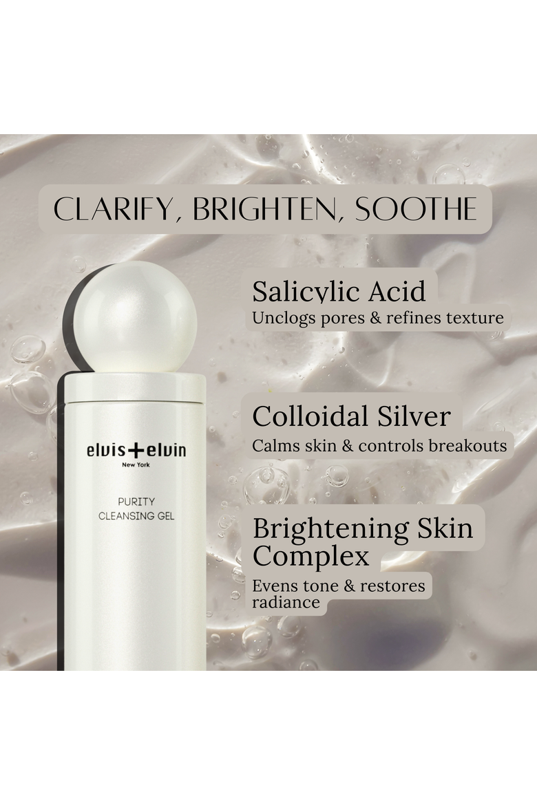 Purity Cleansing Gel - Salicylic Acid & Colloidal Silver, 100 mL, Alternate, color, NA