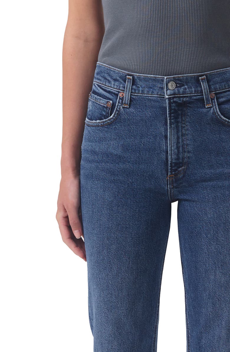 AGOLDE Kye Ankle Straight Leg Organic Cotton Jeans, Alternate, color,
