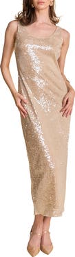 Endless Rose Sequin Sleeveless Maxi Dress