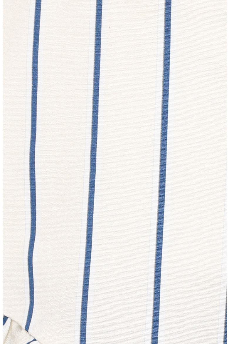 Sybella Striped Ruffle Miniskirt, Alternate, color, YELLOW/ BLUE STRIPE