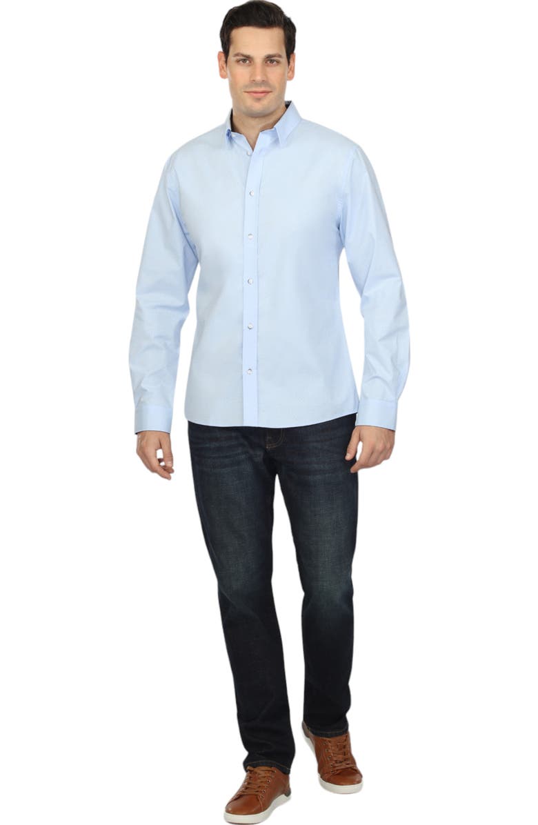 Vustra Jacquard Long Sleeve Shirt, Alternate, color, 