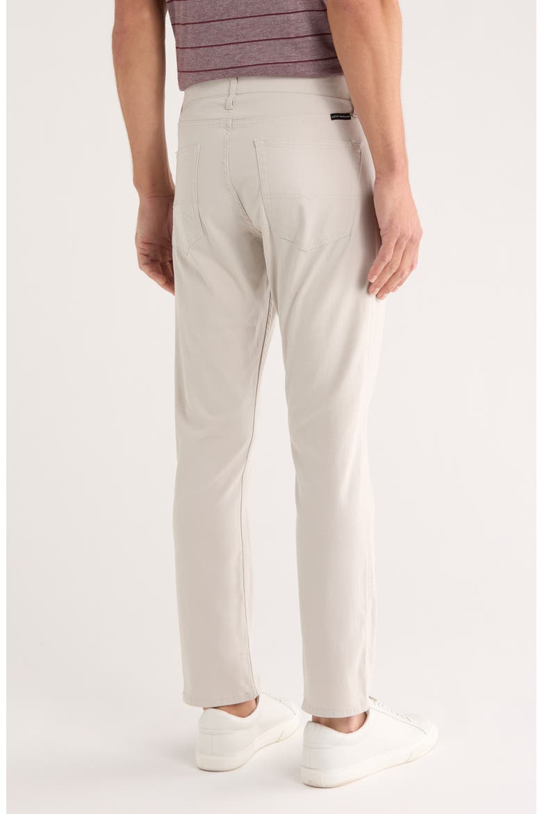 Cotton Stretch Canvas Pants, Alternate, color, SILVER CLOUD