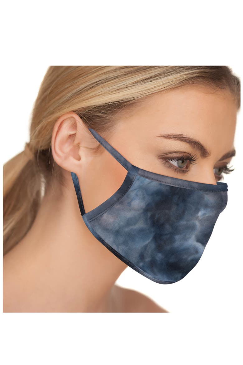 5-Pack Adult Face Masks, Alternate, color, BLK/ WHT/ BLU/ GRN/ RED