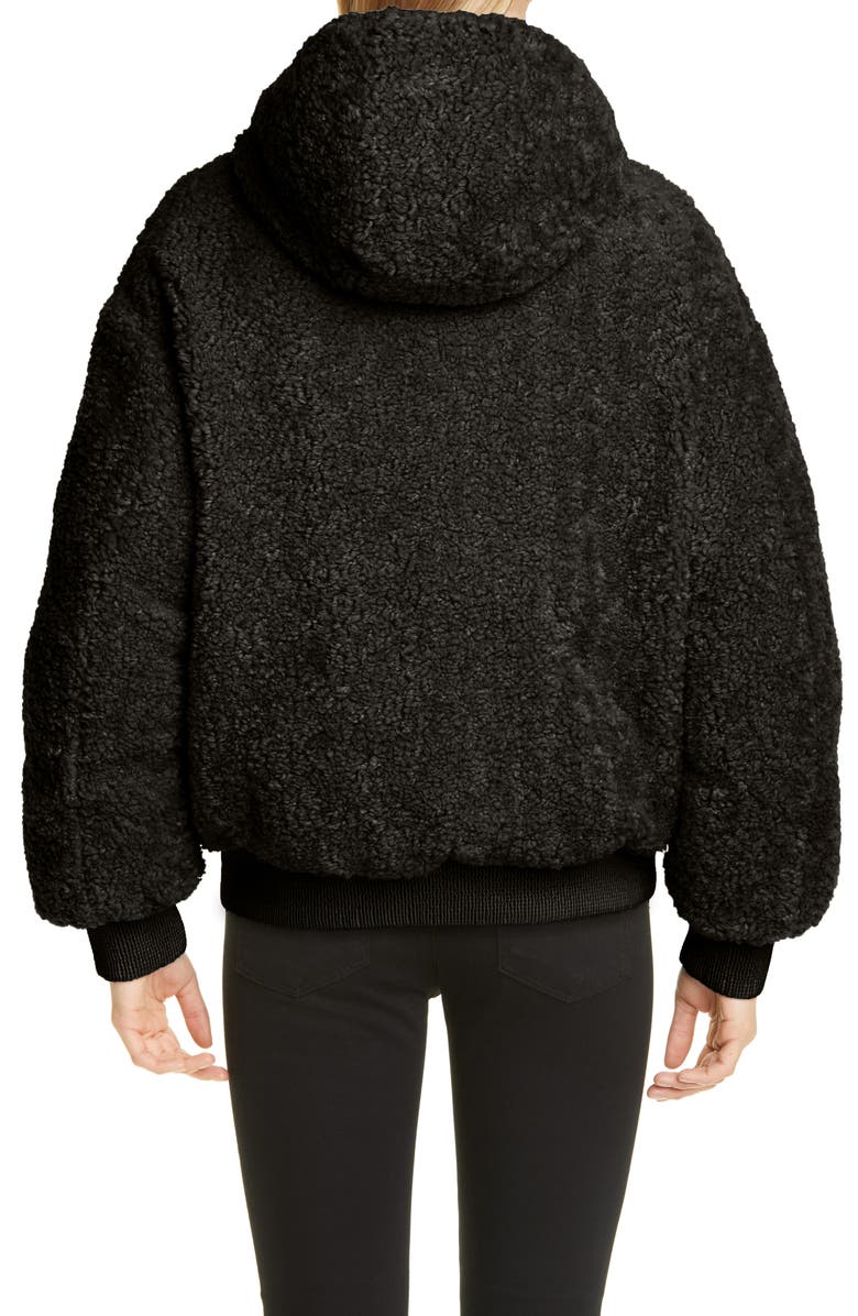 Moncler Ilet Reversible Faux Shearling Puffer Jacket, Alternate, color, 